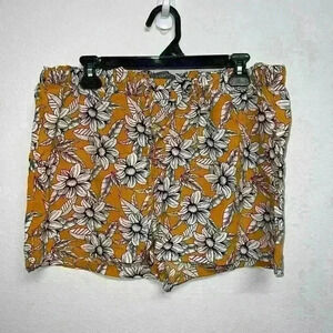 Floral Flowy‎ Light Weight Short with Drawstring Detail